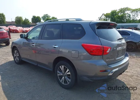 2017 Nissan Pathfinder Sl z USA, uszkodzony, nr VIN 5N1DR2MM6HC913013